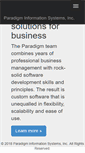 Mobile Screenshot of paradigminc.us