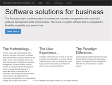 Tablet Screenshot of paradigminc.us